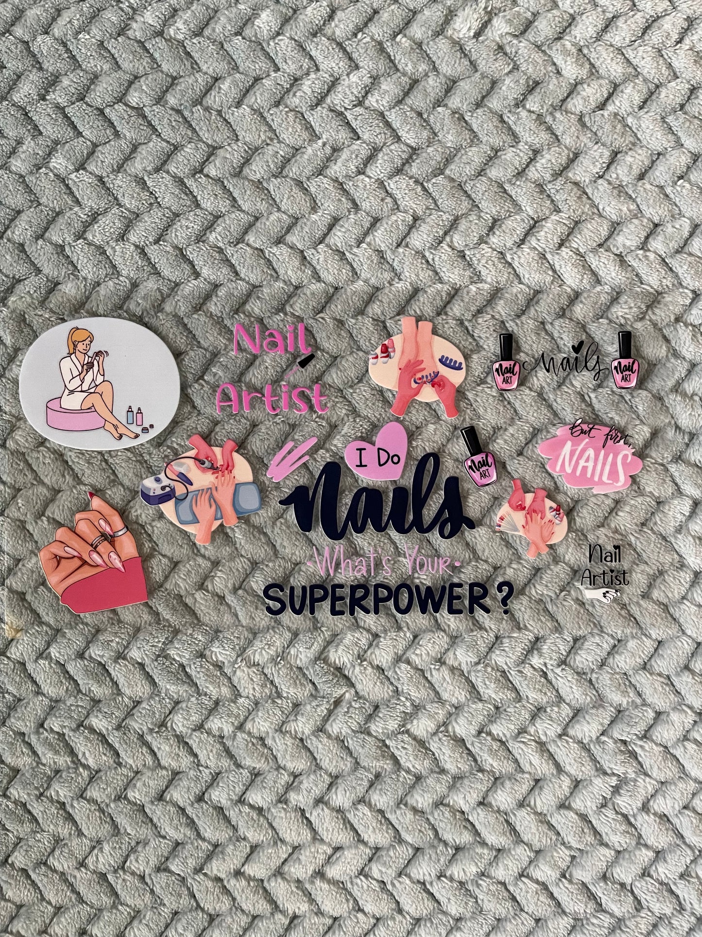 Nail tech wrap