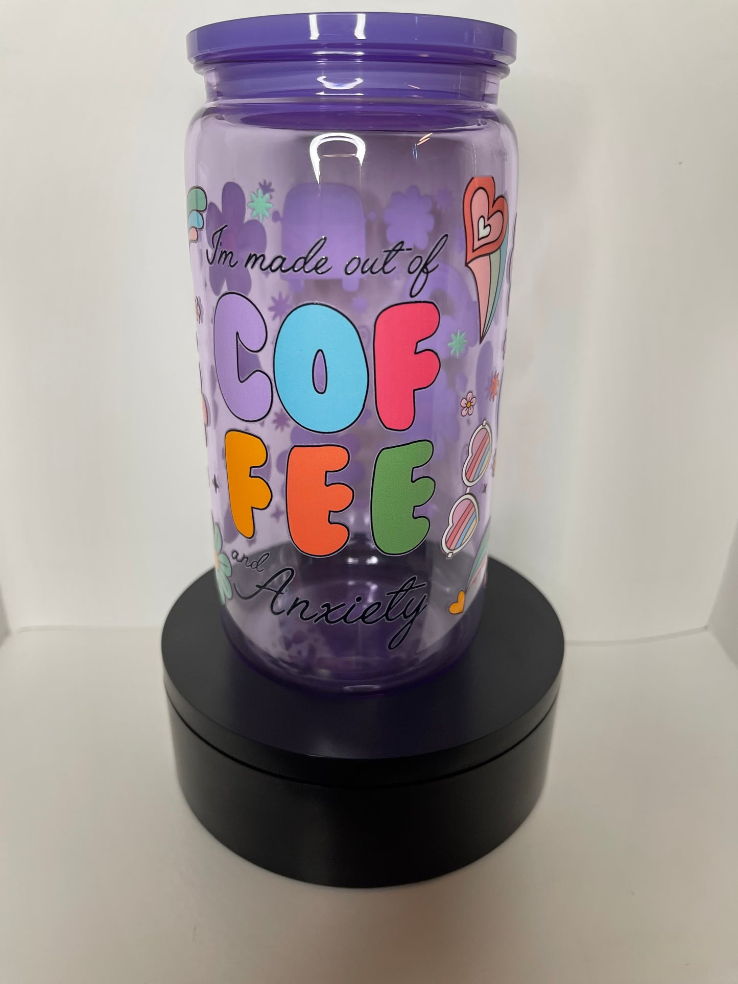 Coffee and anxiety cup