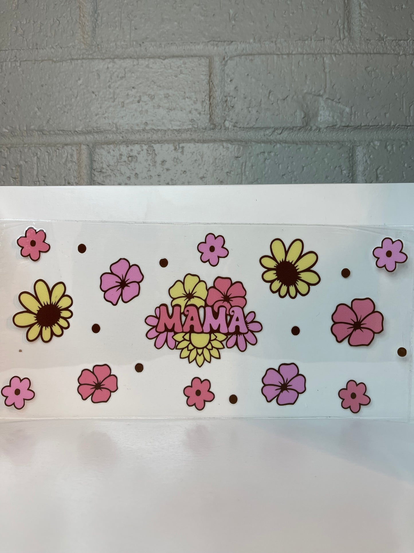 Mama with flowers wrap