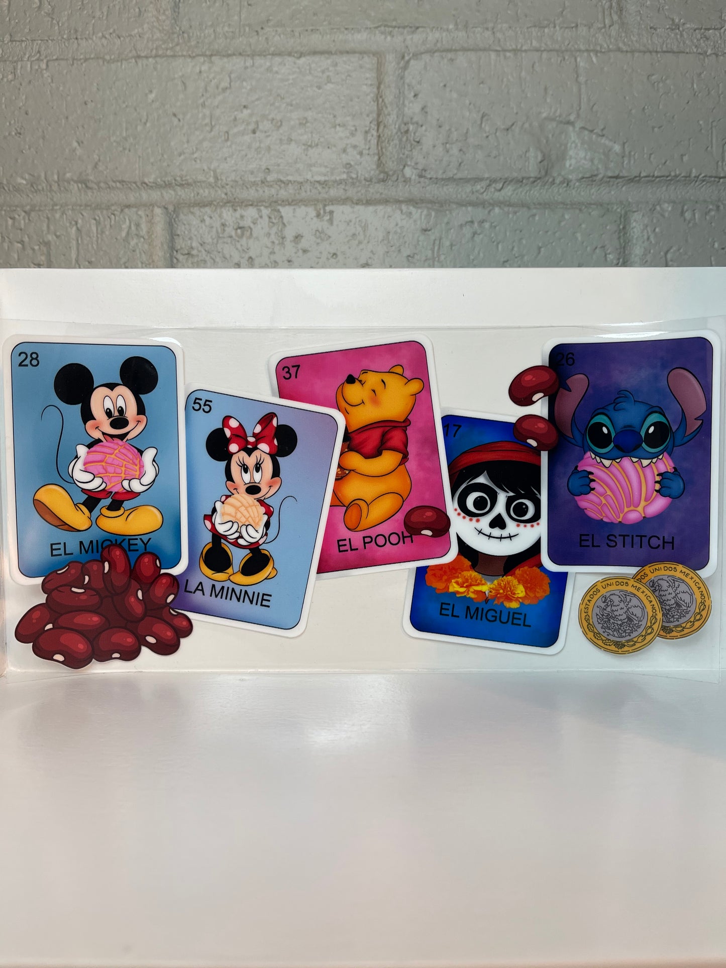 disney loteria wrap