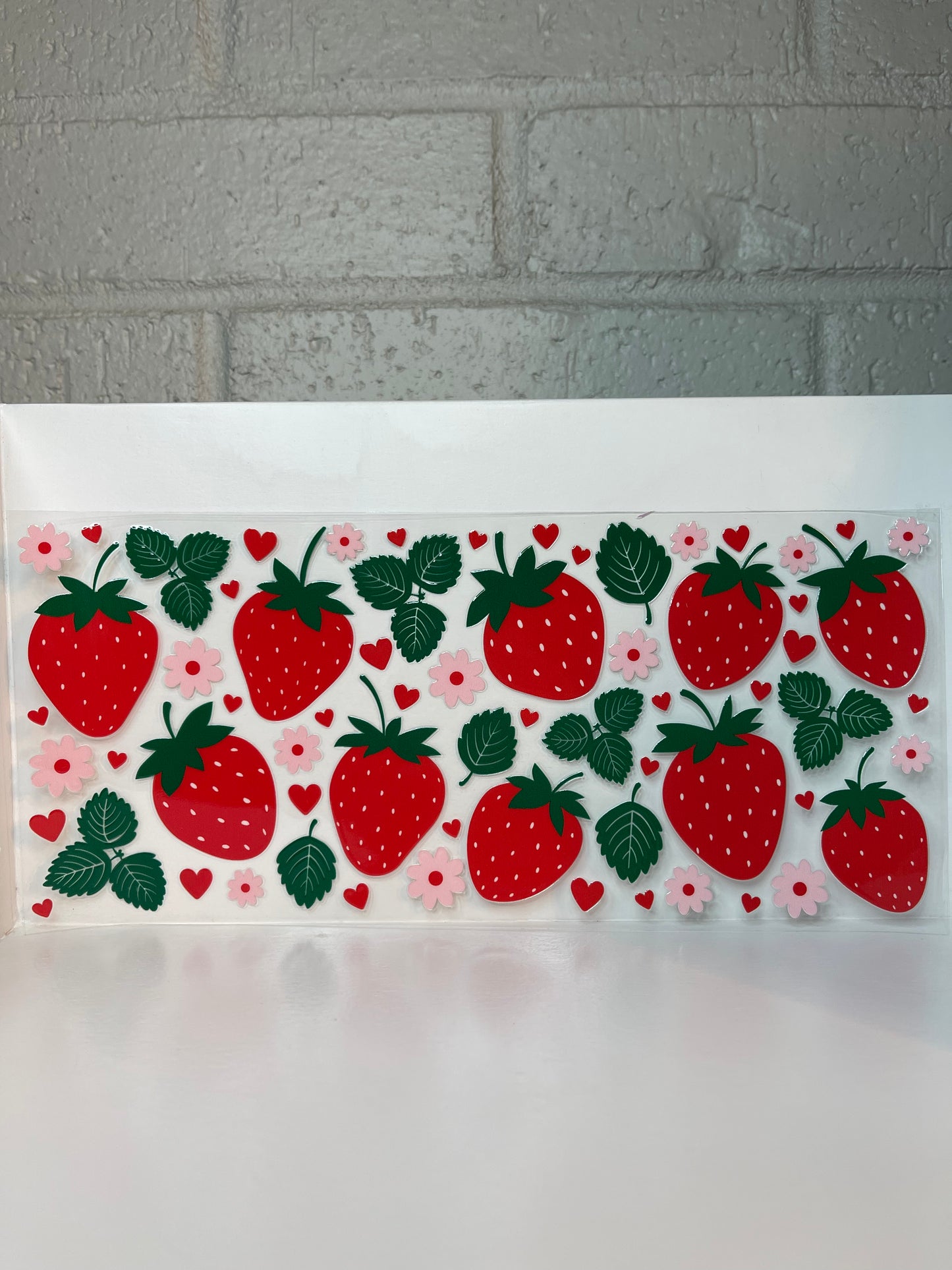 Strawberries wrap