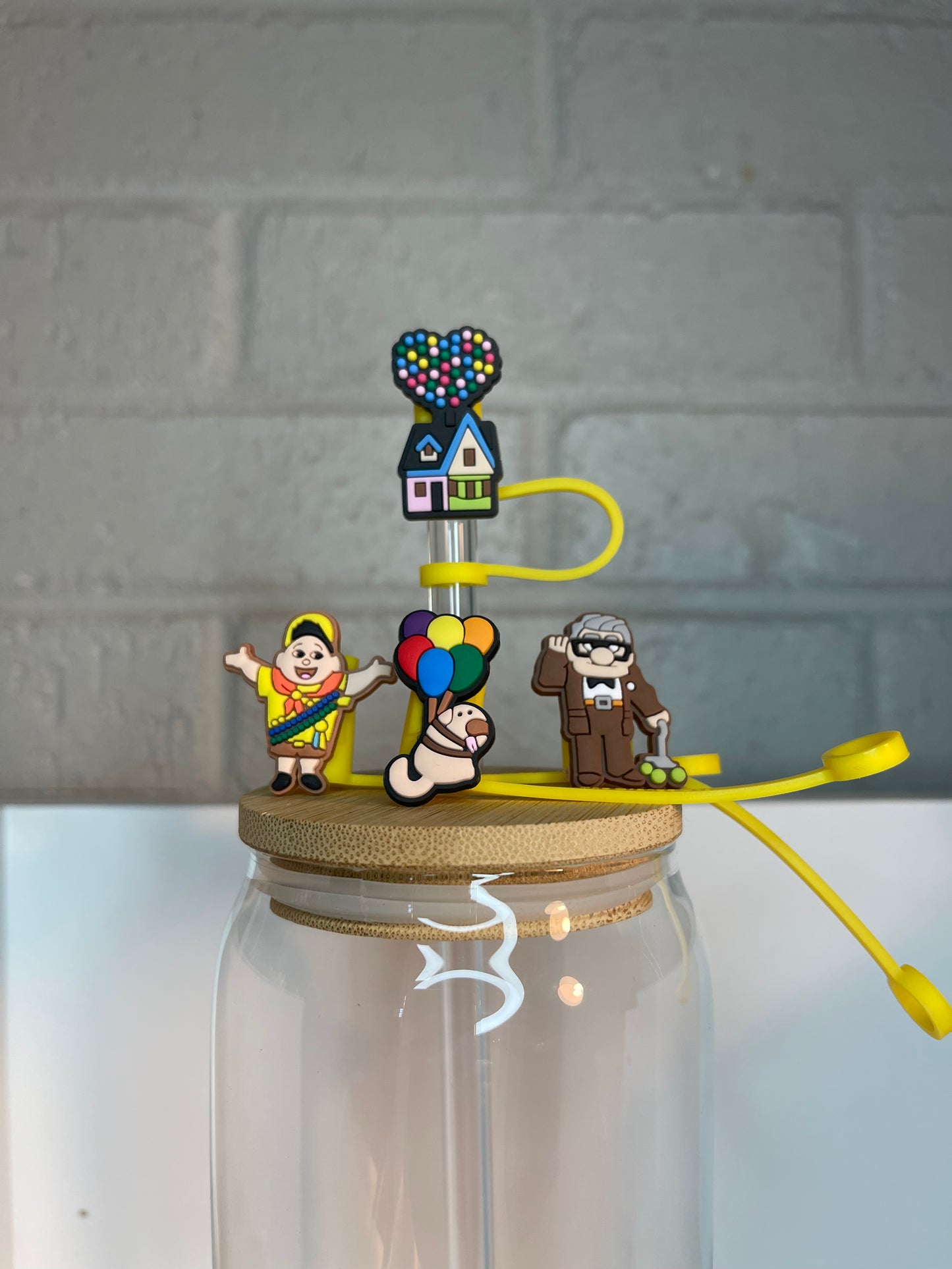 Up straw toppers