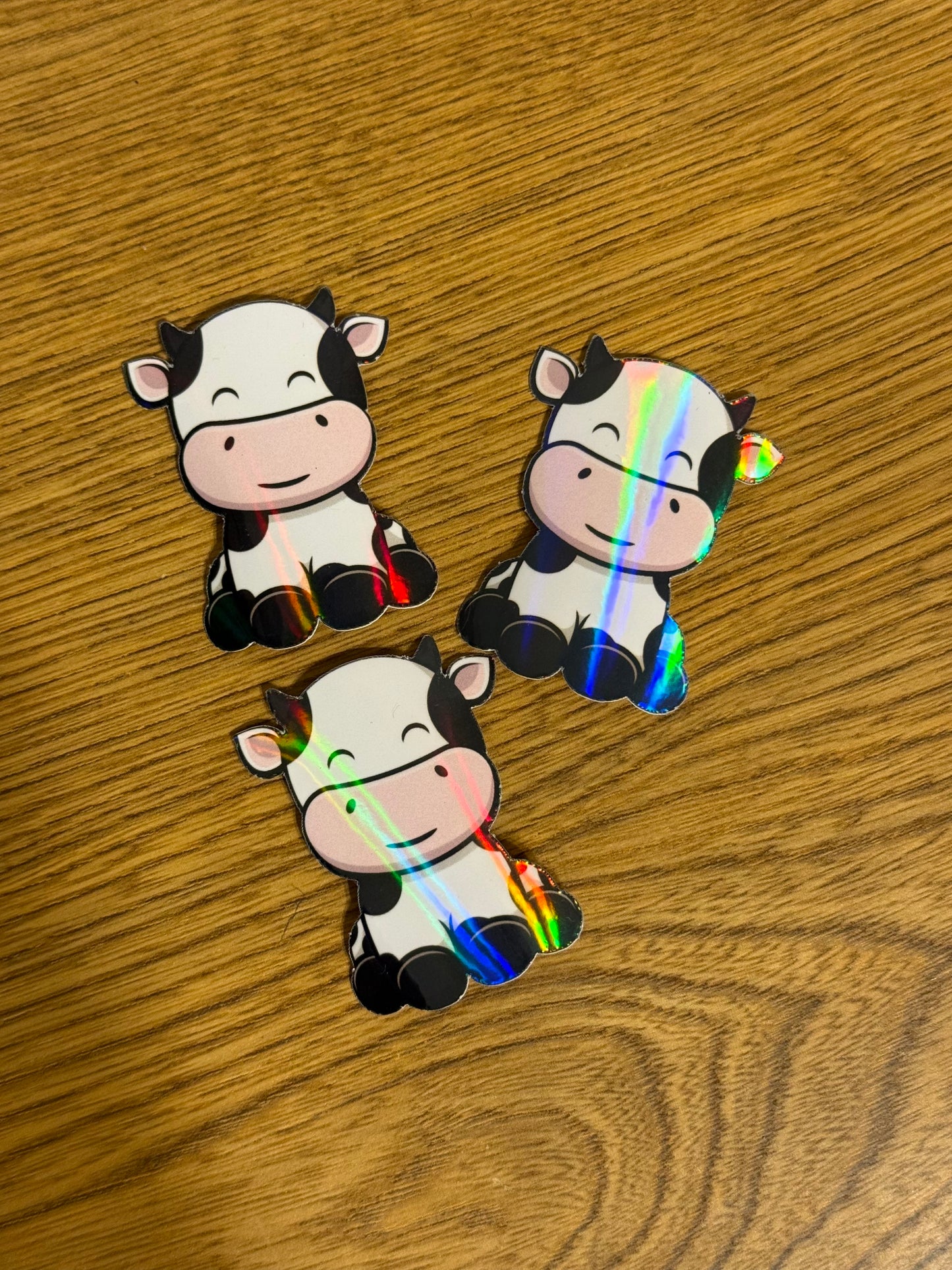 CUTE COW STICKER