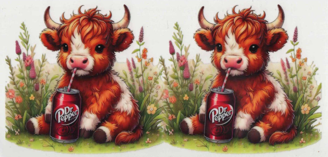 Cow with dr pep