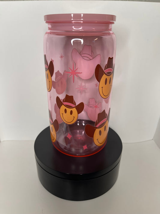 Cowboy smiley cup