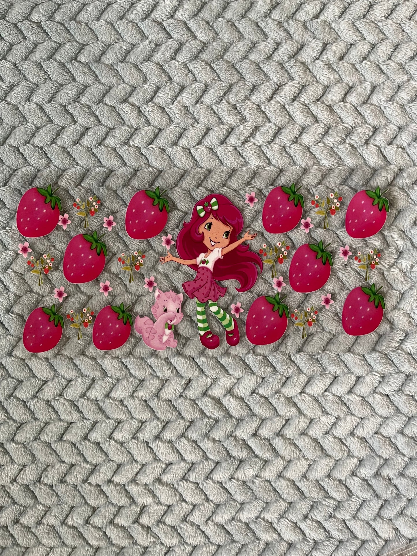 Strawberry shortcake wrap