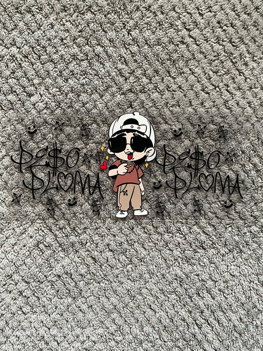 Peso pluma cartoon wrap