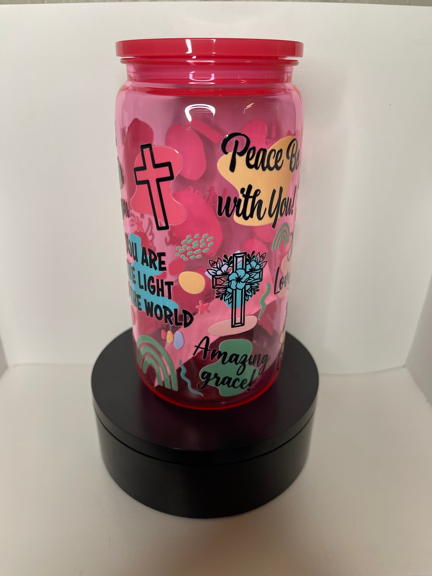 Biblical affirmations cup