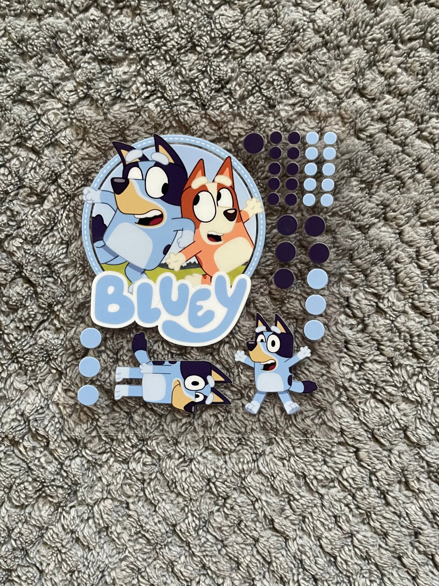 Bluey decal