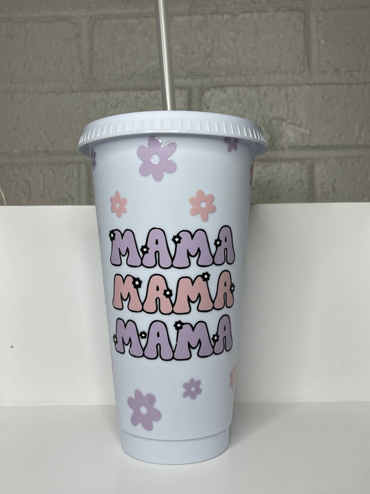 Mama plastic cup
