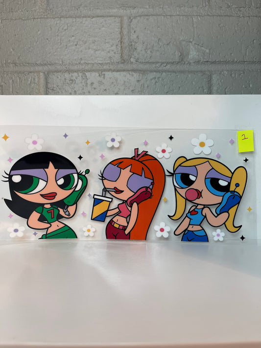 Power puff girls wraps