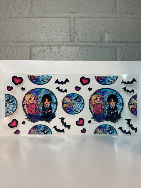 Wednesday and Enid wrap