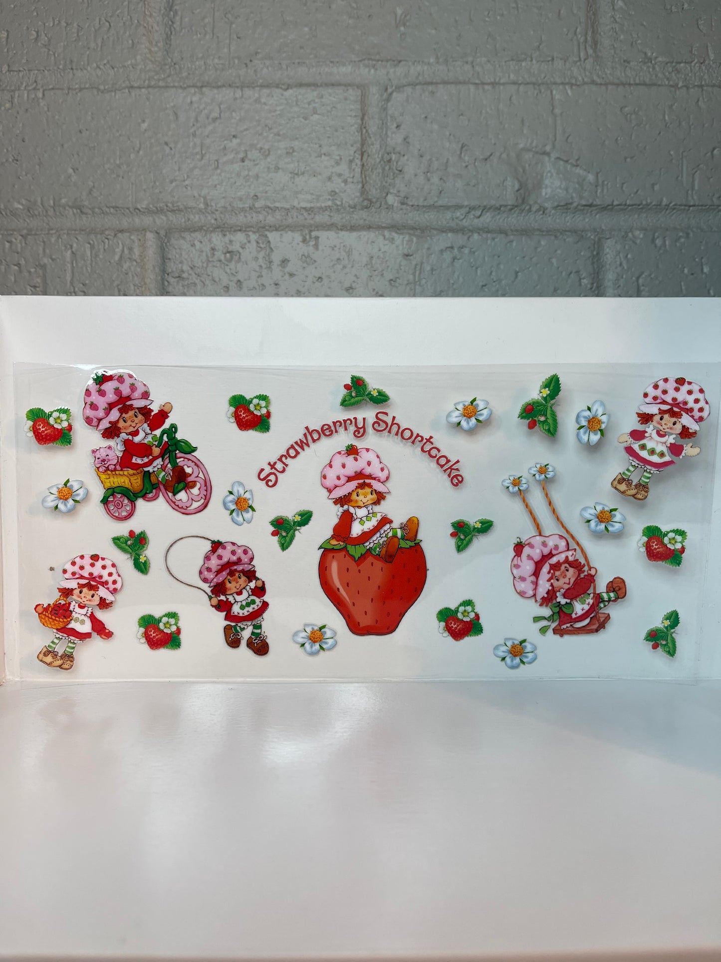 Strawberry shortcake wrap