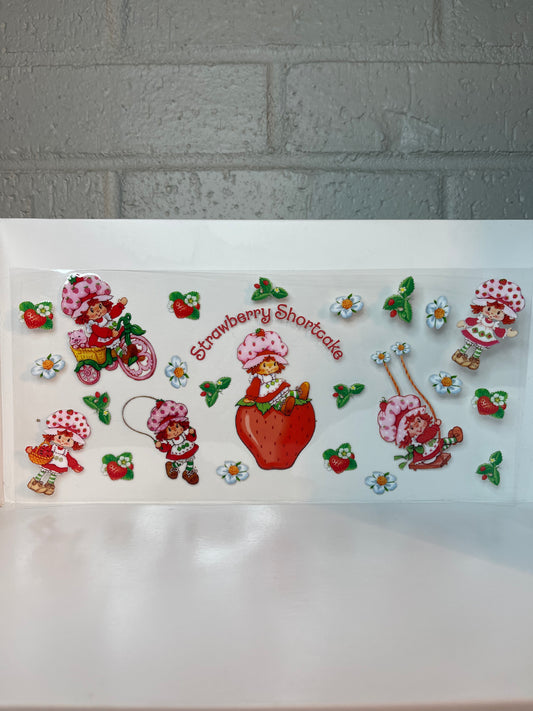Strawberry shortcake wrap