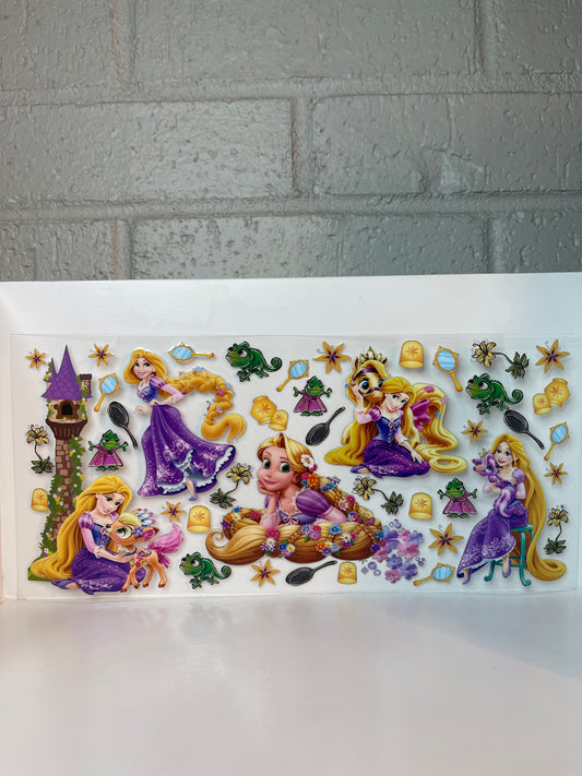 Tangled princess wrap