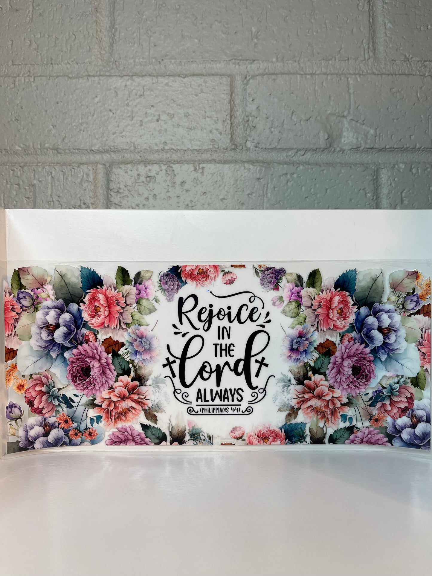 Rejoice in the Lord wrap