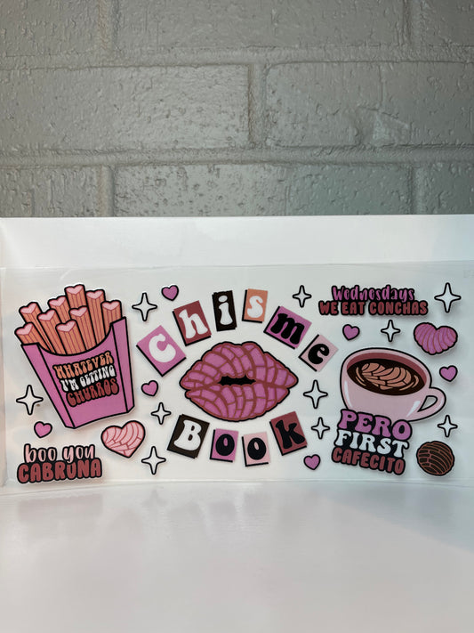 Chisme book wrap