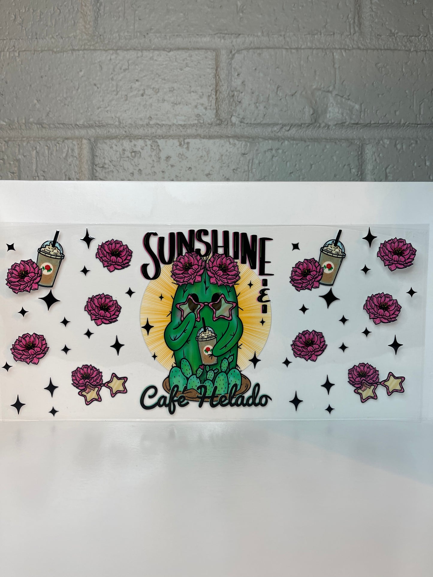 Sunshine and cafe helado wrap