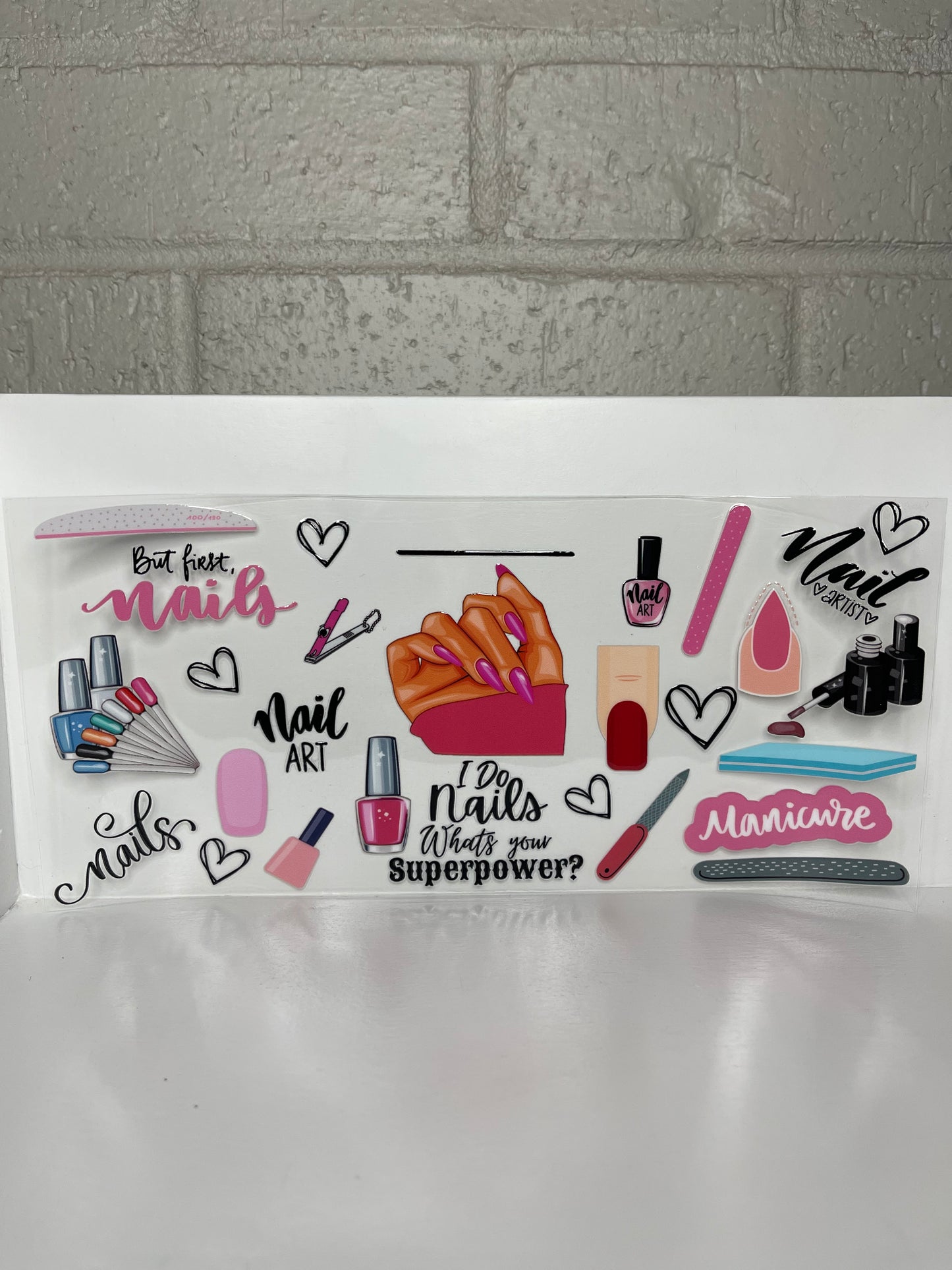 Nail tech wraps