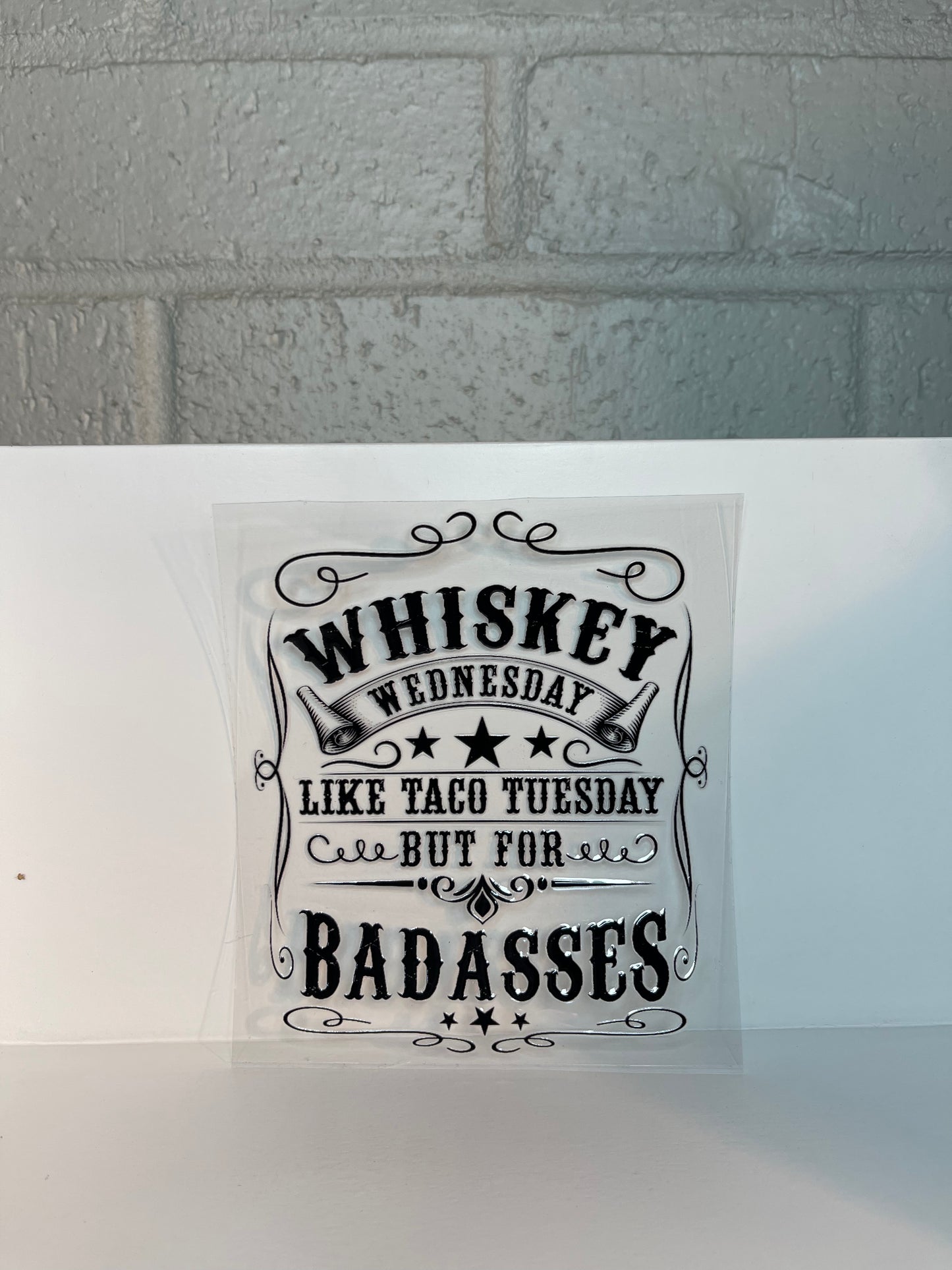 Whiskey Wednesday decal