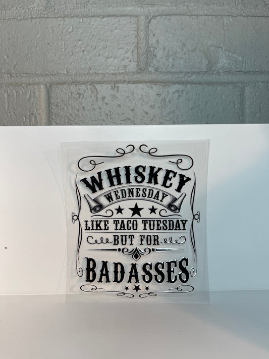 Whiskey Wednesday decal