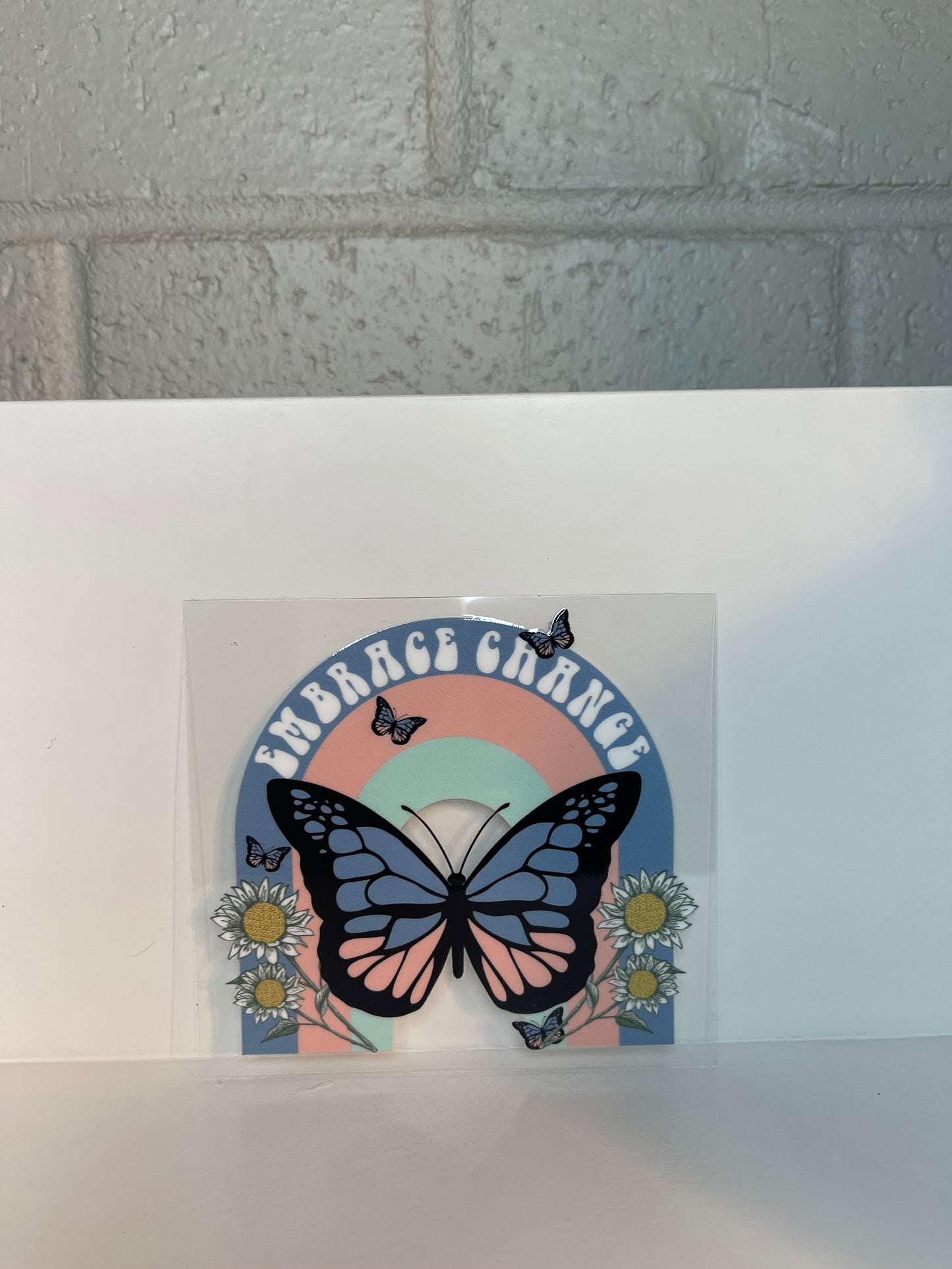 Embrace change decal