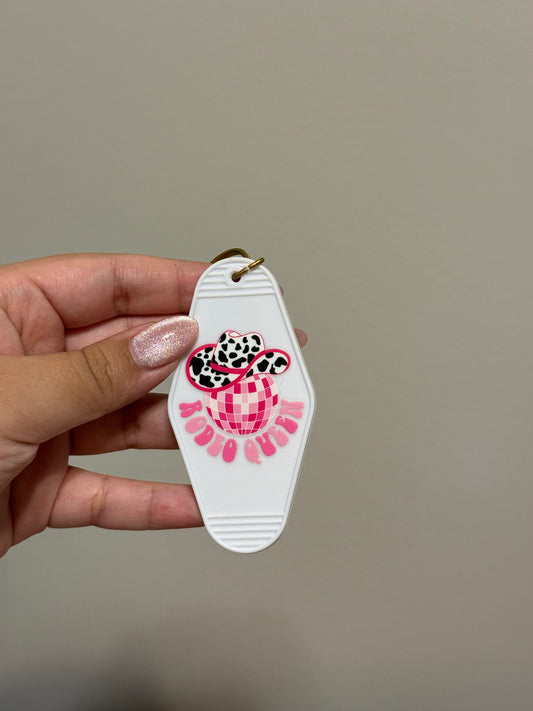 RODEO QUEEN - MOTEL KEYCHAIN