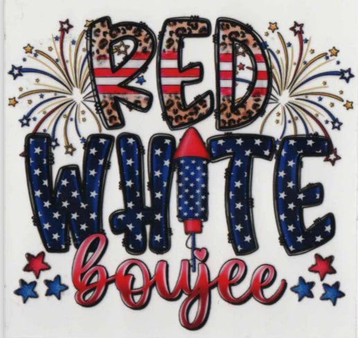 Red white and boujee